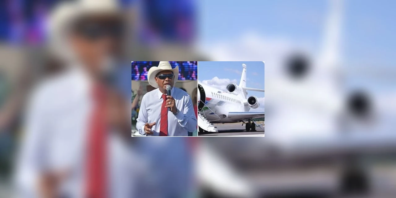 Justiça de São Paulo manda apreender avião do apóstolo Valdemiro Santiago por dívida de R$ 21 milhões