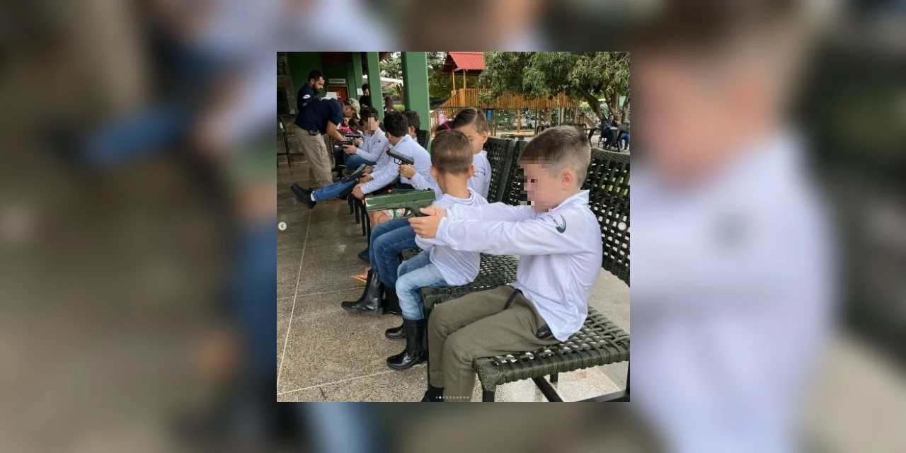 Clube goiano causa polêmica ao realizar projeto atirador mirim