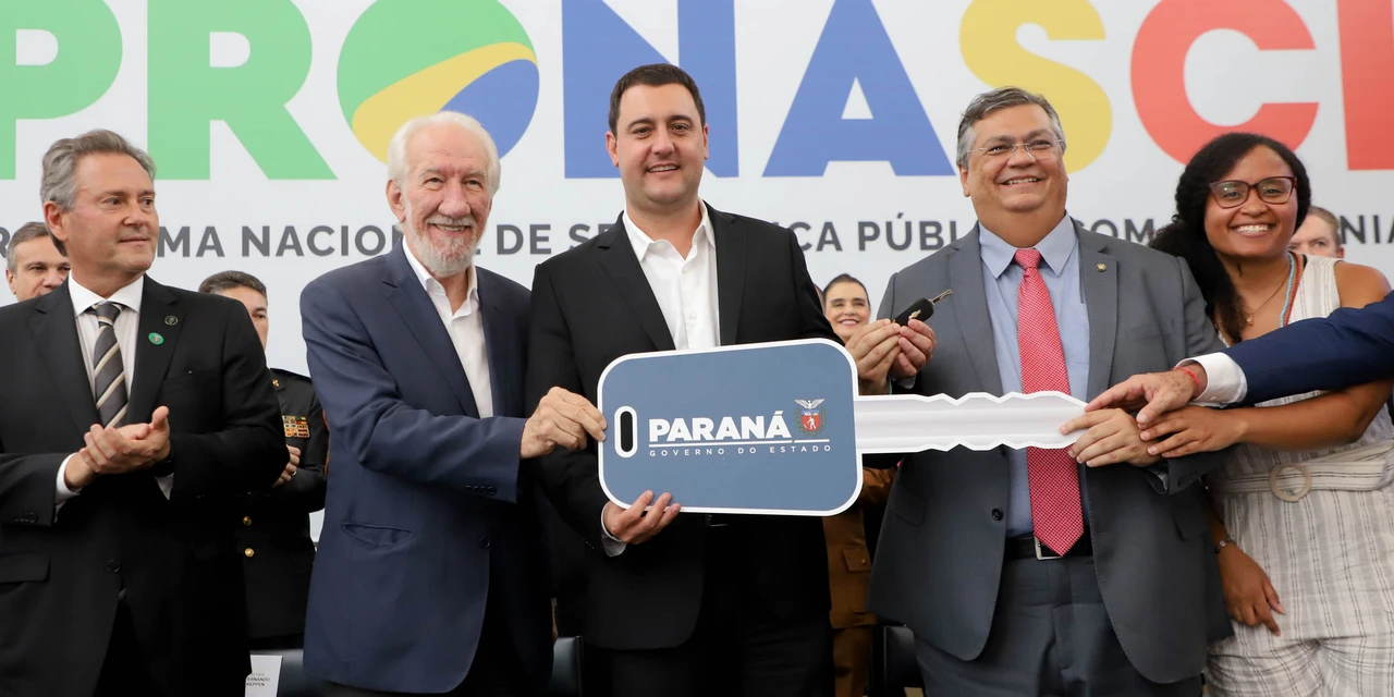 Paraná recebe viaturas do Ministério da Justiça para coibir violência contra a mulher