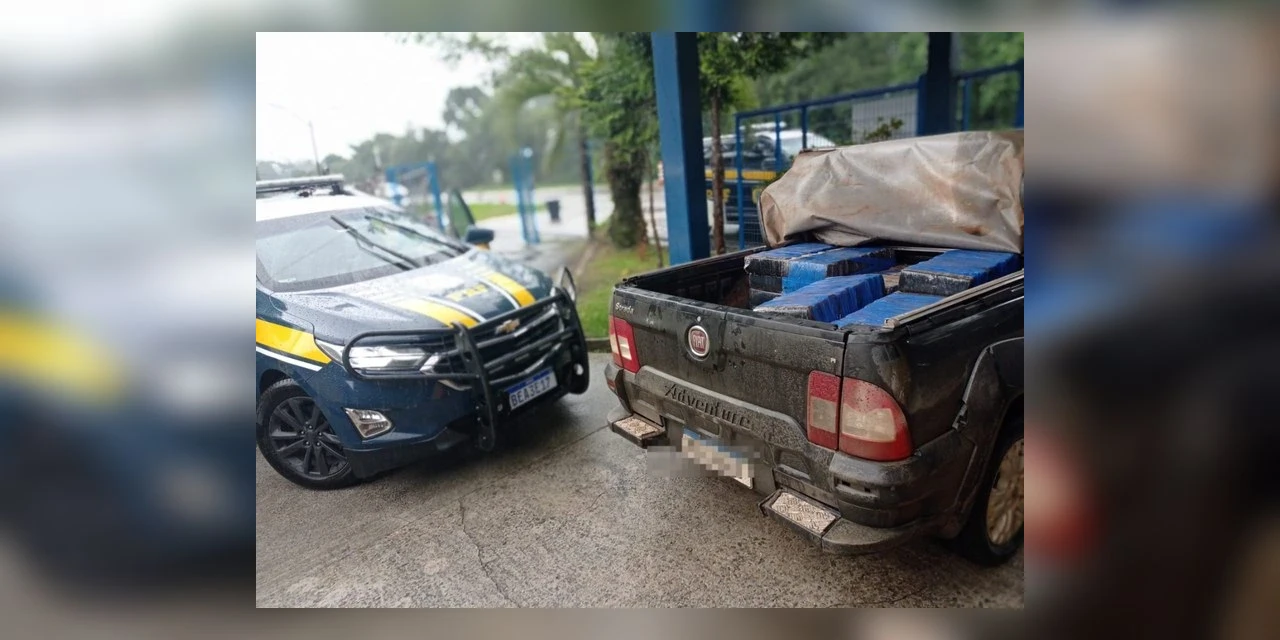 PRF apreende 657 quilos de maconha no Paraná