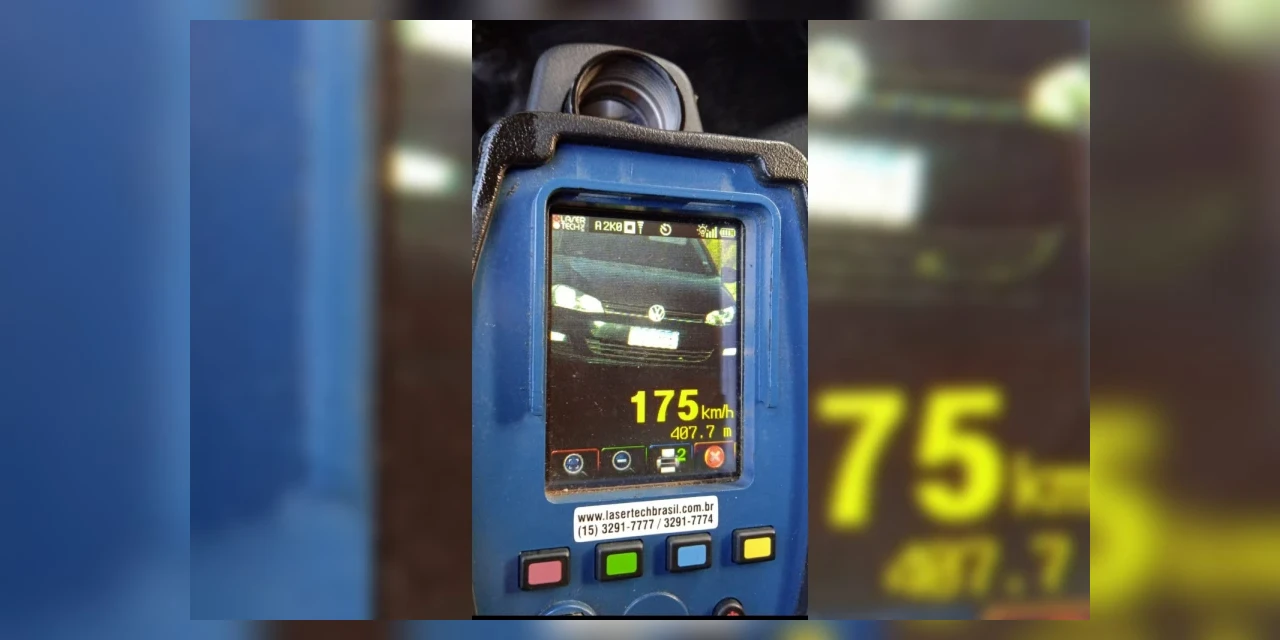 PRF intensifica fiscalização de velocidade nos Campos Gerais