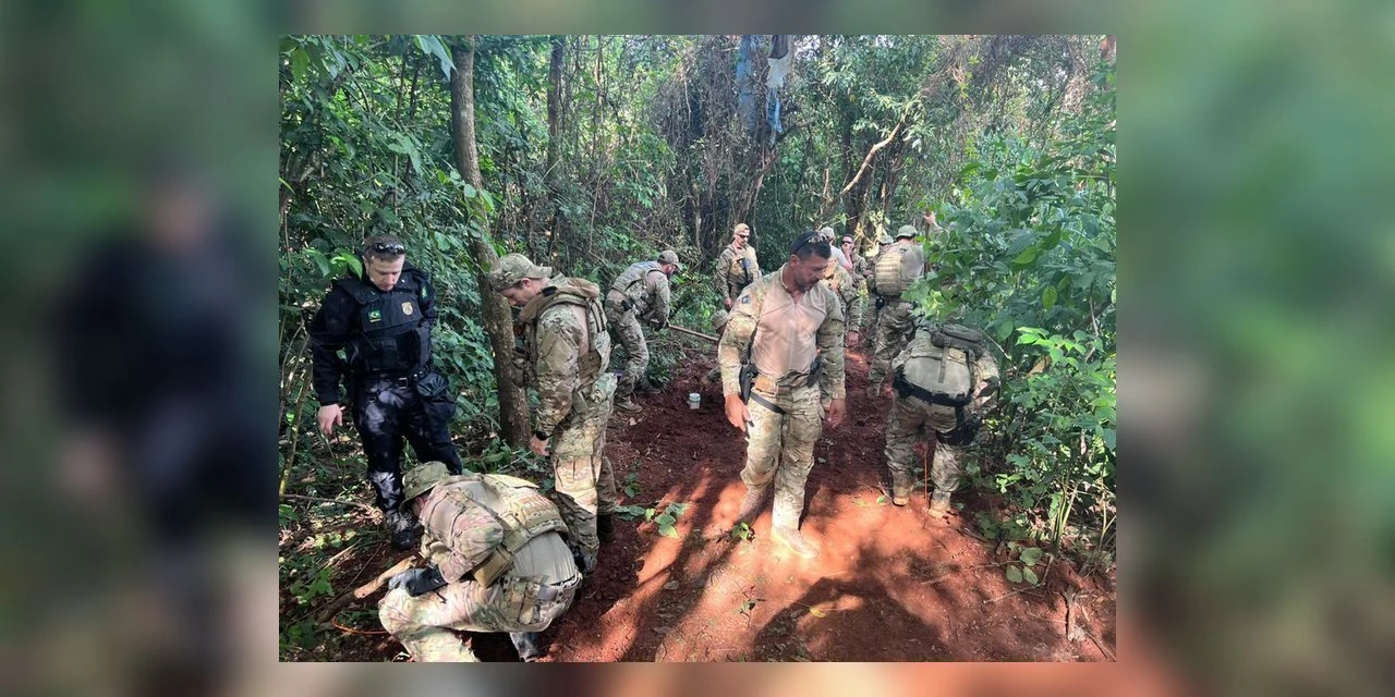 Força tarefa destrói portos clandestinos no Paraná