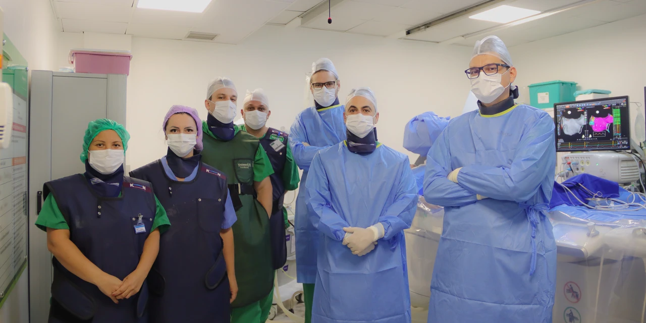 Hospital Geral Unimed realiza cirurgia inédita de cardioneuroablação