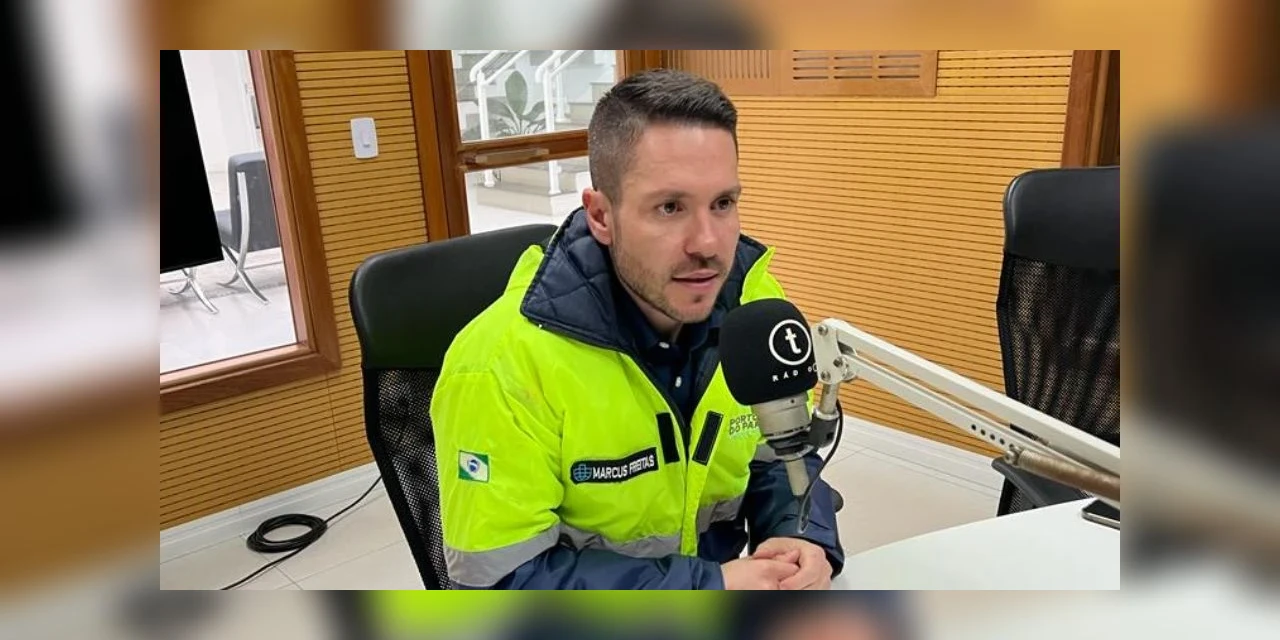 "A 'Portos do Paraná' é o porto mais eficiente do Brasil", revela o diretor jurídico Marcus Freitas