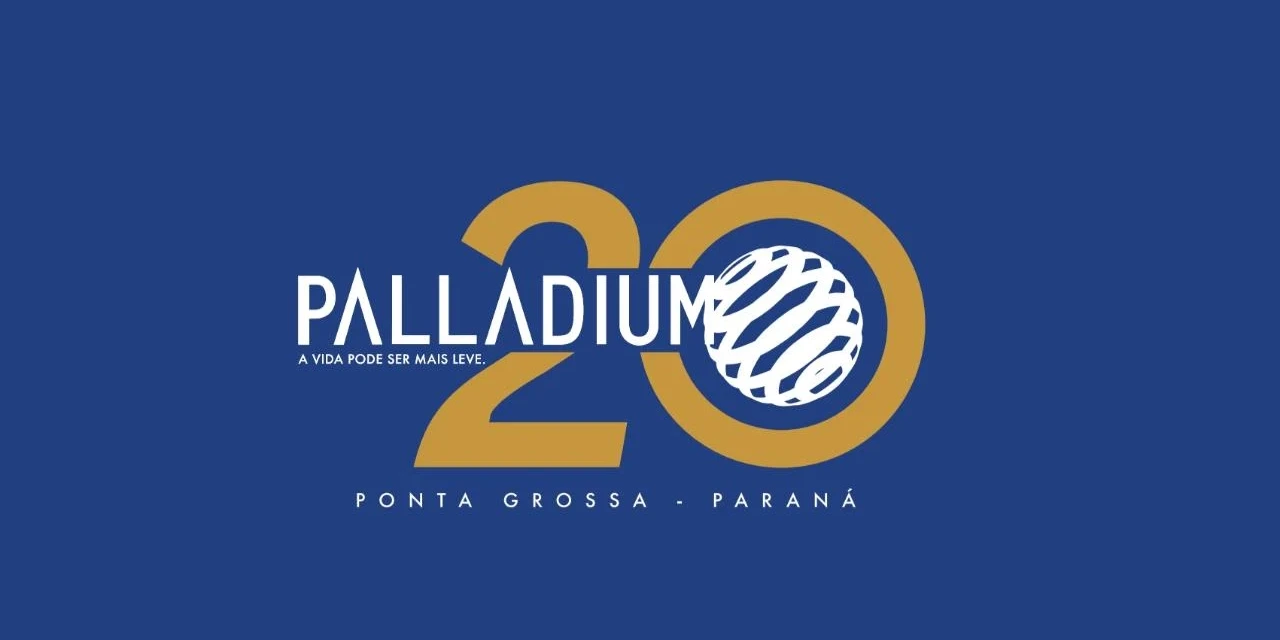 Palladium Ponta Grossa ganha logo em comemoração aos 20 anos