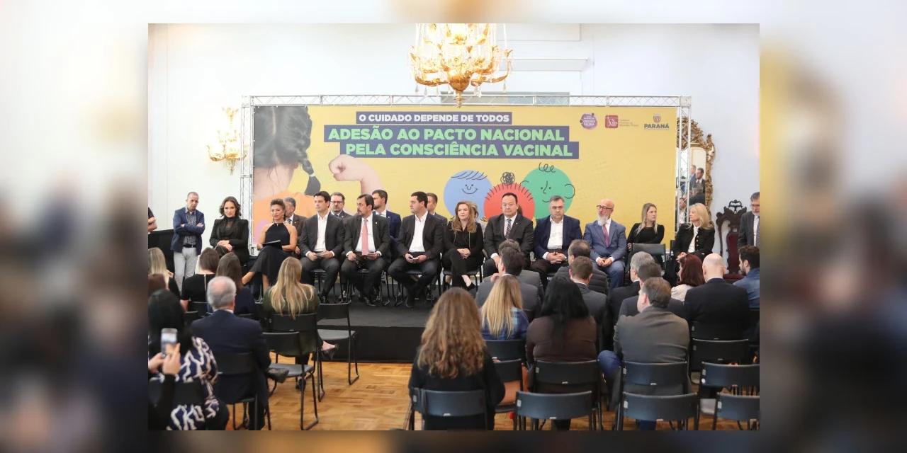Assembleia Legislativa do Paraná adere ao Pacto Nacional pela Consciência Vacinal