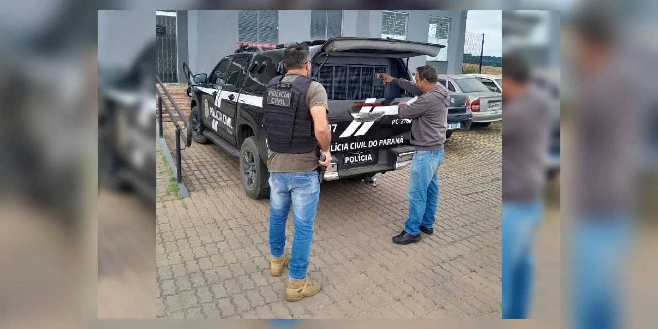 Polícia Civil prende investigado por homicídio ocorrido nos Campos Gerais em março
