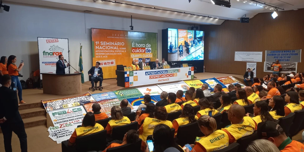 Aliel Machado participa de evento nacional com ACS e ACE em Brasília