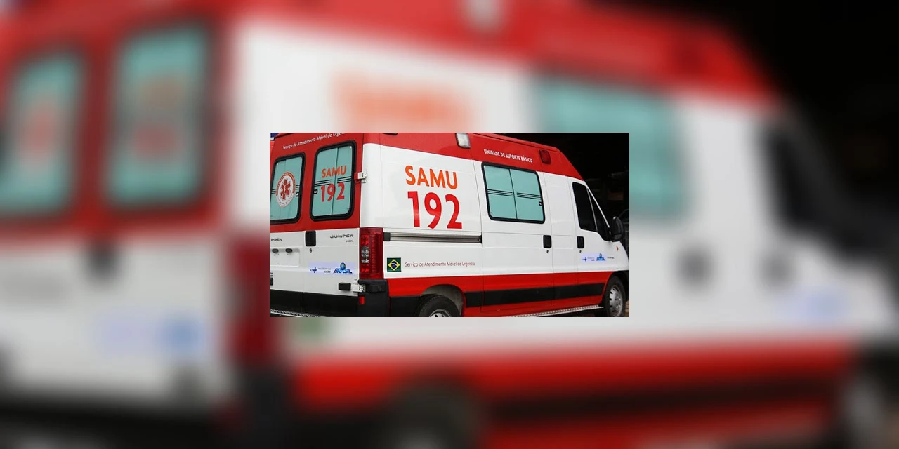 Homem embriagado furta ambulância do Samu durante atendimento no Paraná