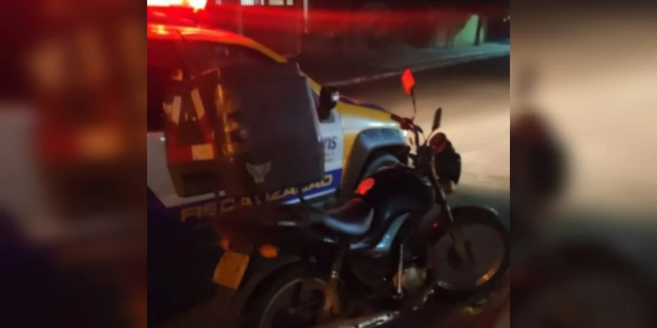 Moto é apreendida com mais de 240 infrações de trânsito no PR