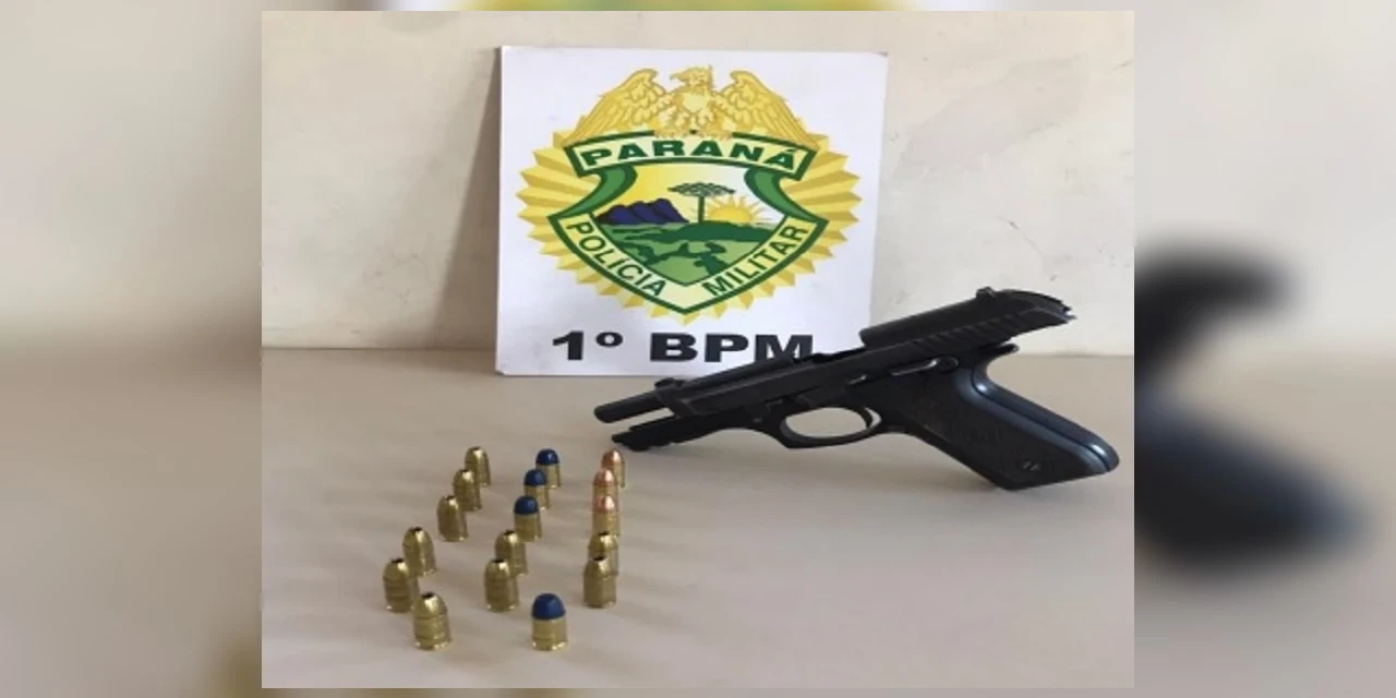 Homem é detido em PG por porte ilegal de arma de fogo