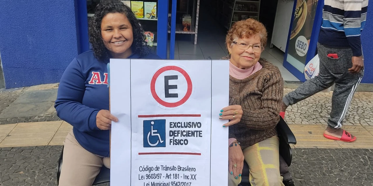 PG promove blitz educativa sobre uso correto de vagas exclusivas