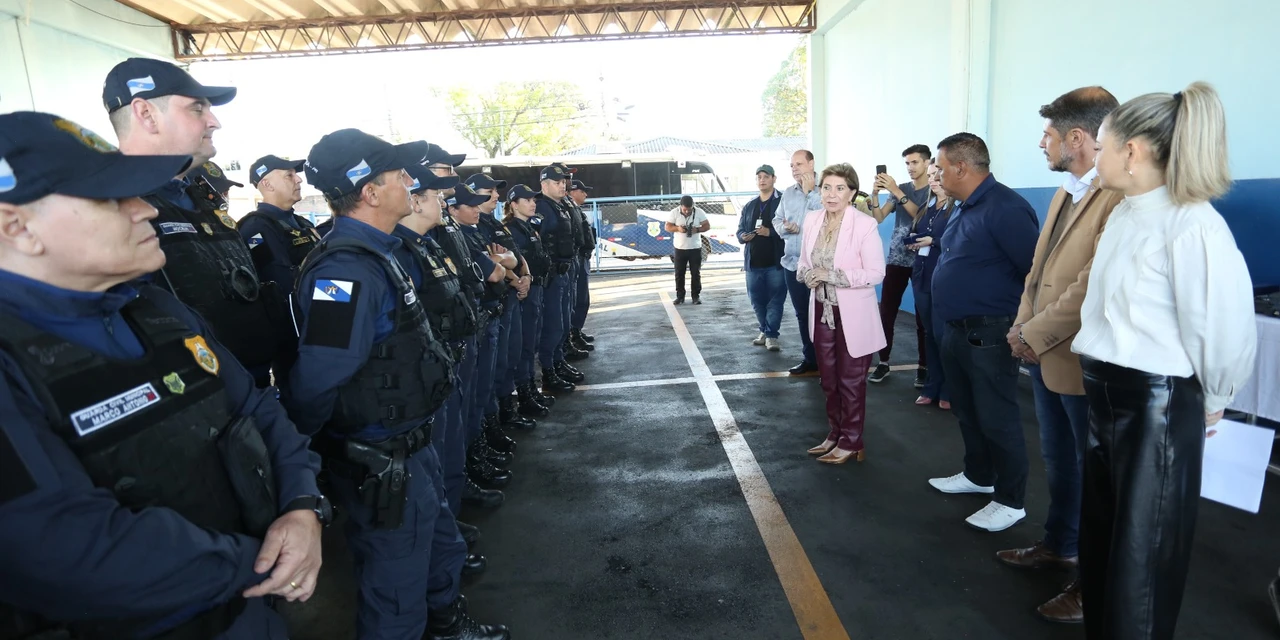 Ponta Grossa entrega 57 pistolas para a Guarda Civil Municipal