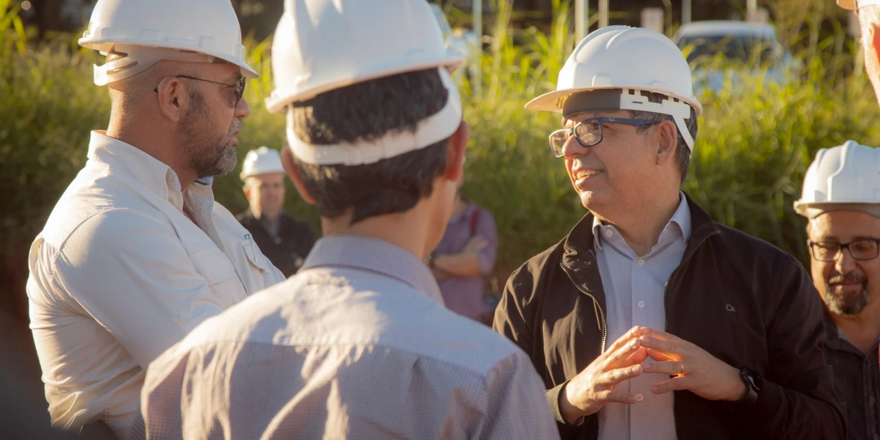 Secretário de Segurança do PR e equipe visitam obras do IML e do Centro de Anatomia no Campus Uvaranas da UEPG