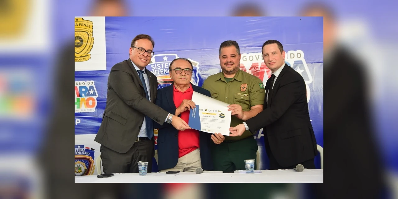 Instituto Mundo Melhor e Ajufe certificam Maranhão por realizar mais de 100 mil cursos para detentos