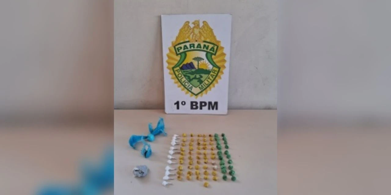 Adolescente é apreendido com diversas drogas em bairro de PG