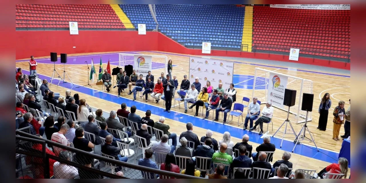 Prefeitura de Londrina entrega o novo e moderno Ginásio Moringão