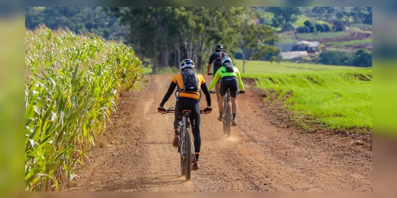 Desafio da Rota das Catedrais acontece neste sábado (20) e reúne 1,5 mil ciclistas