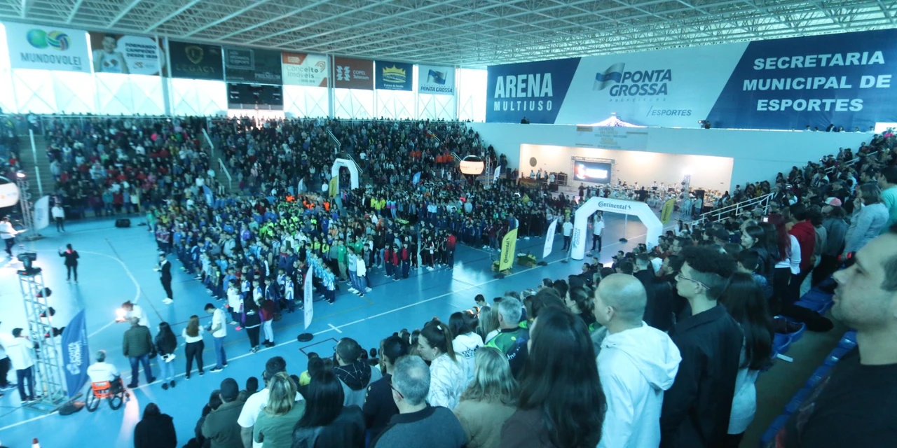 Abertura do 37º JEM ocorre neste sábado (20), na Arena Multiuso