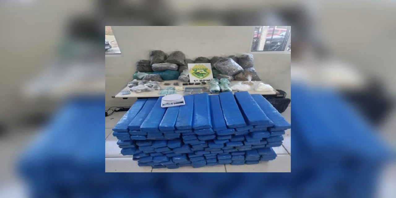 Polícia Militar faz grande apreensão de drogas em PG