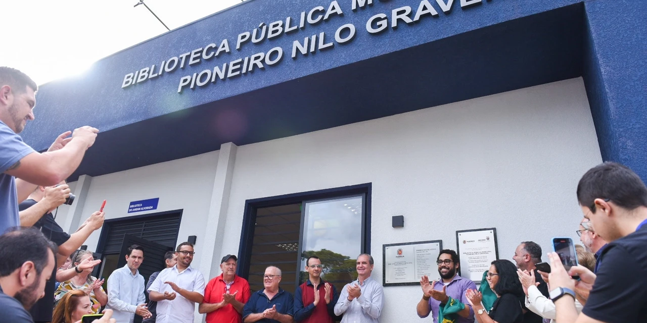 Maria Victoria destaca inauguração da reforma da Biblioteca Alvorada e da Casa da Cultura Alcídio Regini