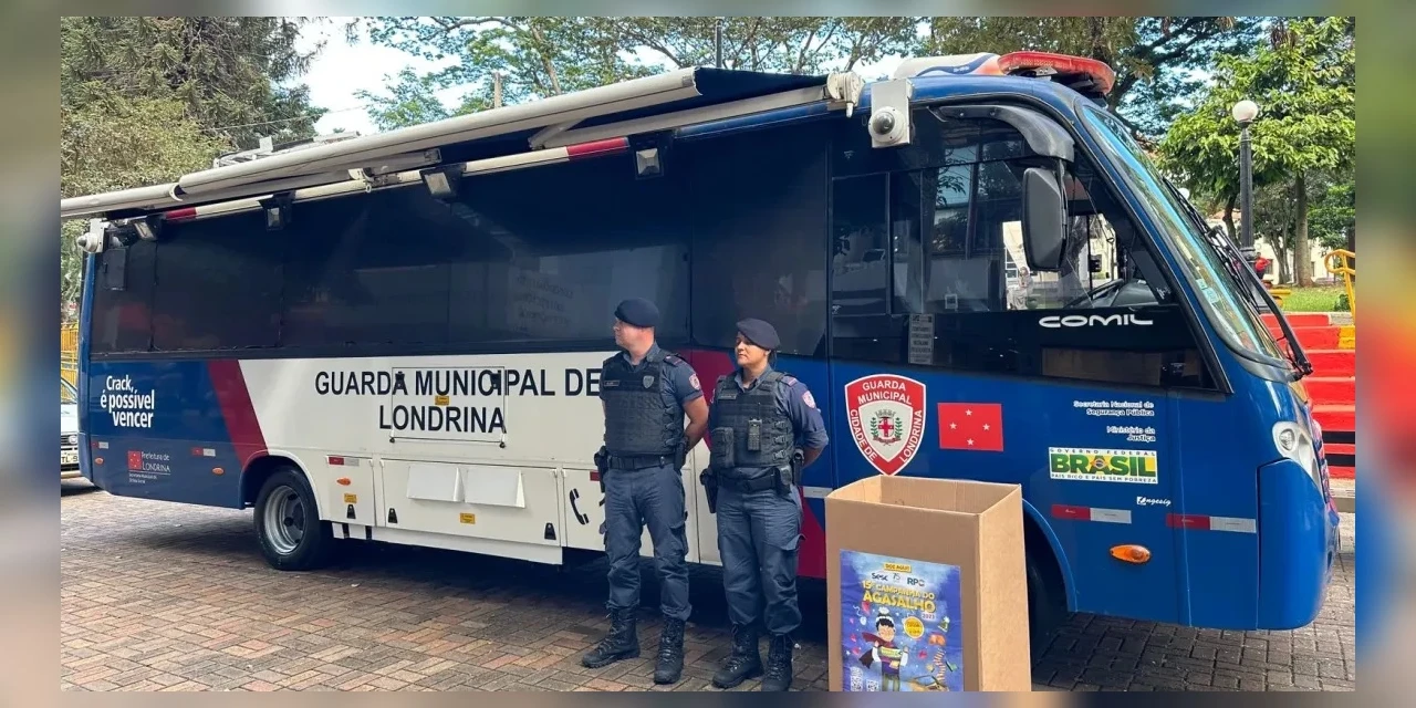 Guarda Municipal de Londrina participa da Campanha do Agasalho 2023 do SESC