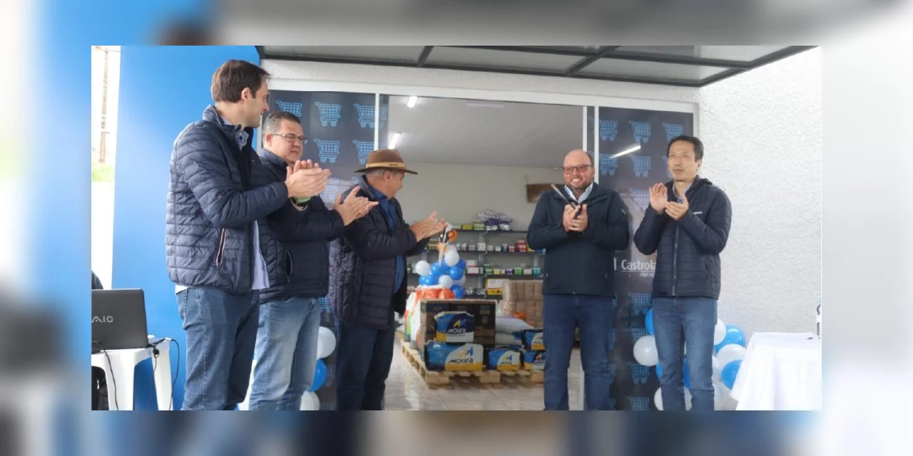 Castrolanda inaugura loja agropecuária em Irati
