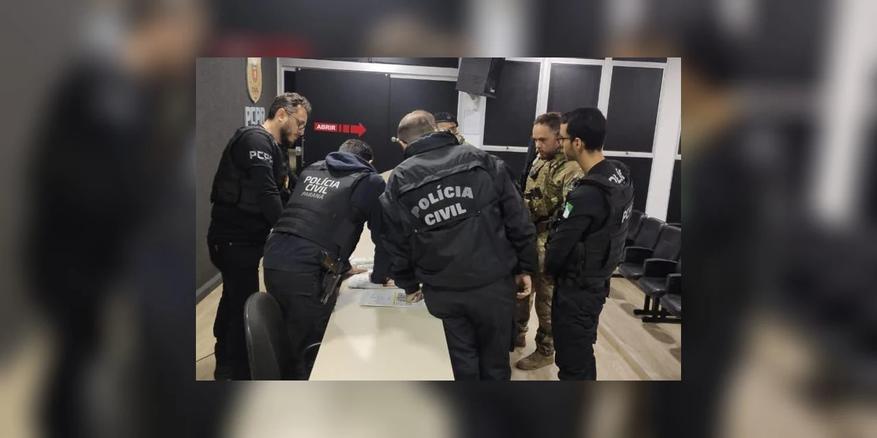 Principal alvo de operação contra quadrilha de roubos de carga no PR é preso dentro de caixa d'água