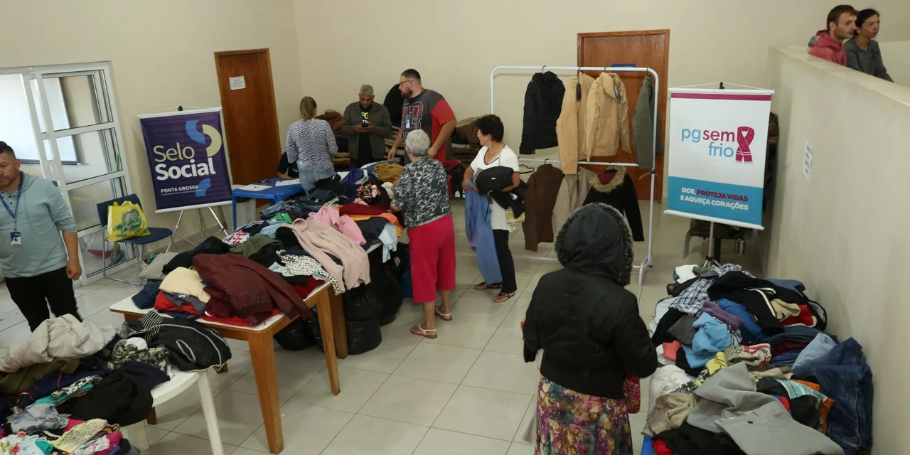 Campanha PG Sem Frio entrega doações no CRAS 31 de Março