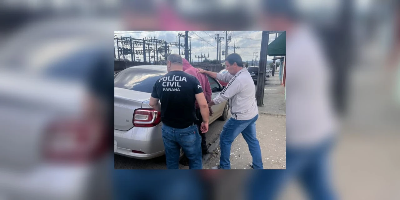 Suspeito de assassinar homem em frente à escola de Imbituva é preso pela Polícia Civil