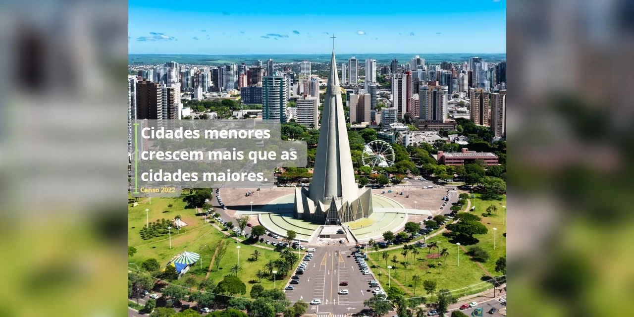 "Cidades menores crescem mais que as cidades maiores", por Lúcio Olivo Rosas