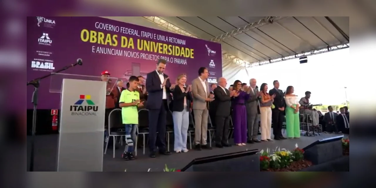 Ao vivo: Acompanhe a visita do presidente Lula em Foz do Iguaçu