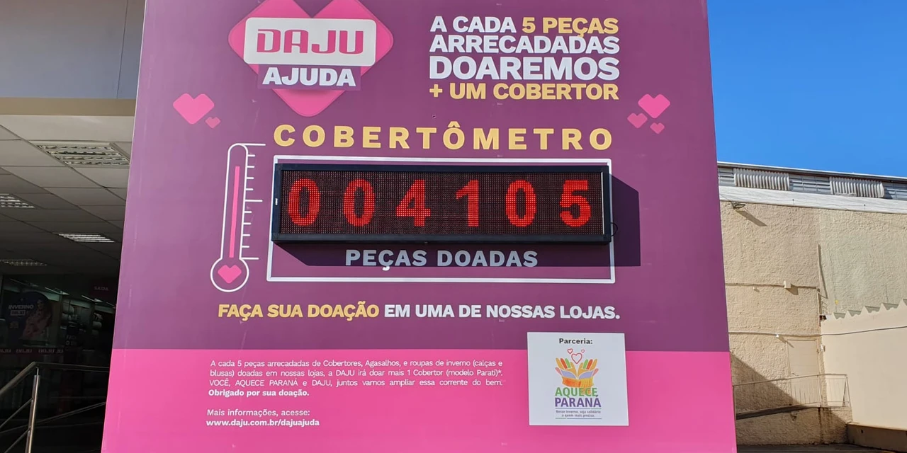 Com temperaturas mais baixas, Lojas Daju realizam diversas ações
