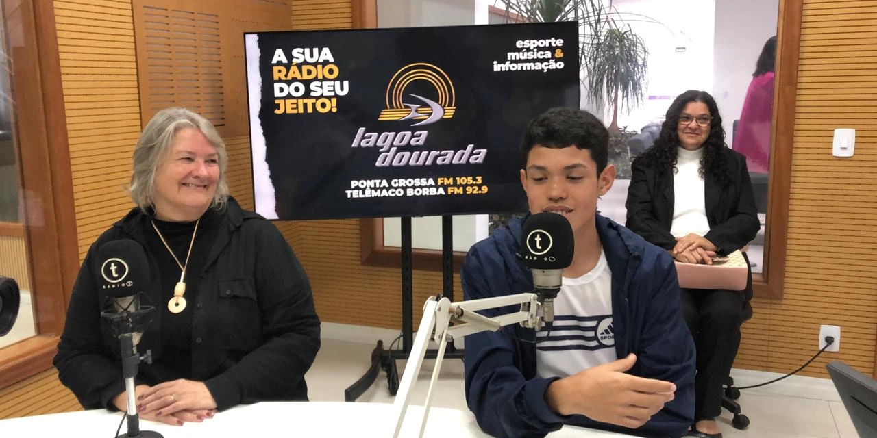 Aluno do Colégio Cívico-Militar Estadual Eurico Batista Rosas, de Carambeí, participará de intercâmbio através do 'Ganhando o Mundo'