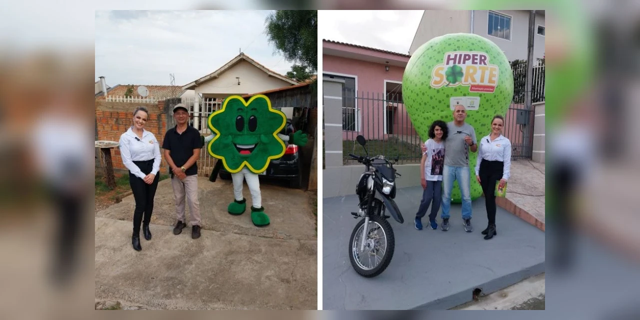 Dois moradores de PG ganham prêmios do Hiper Sorte no último domingo (6)