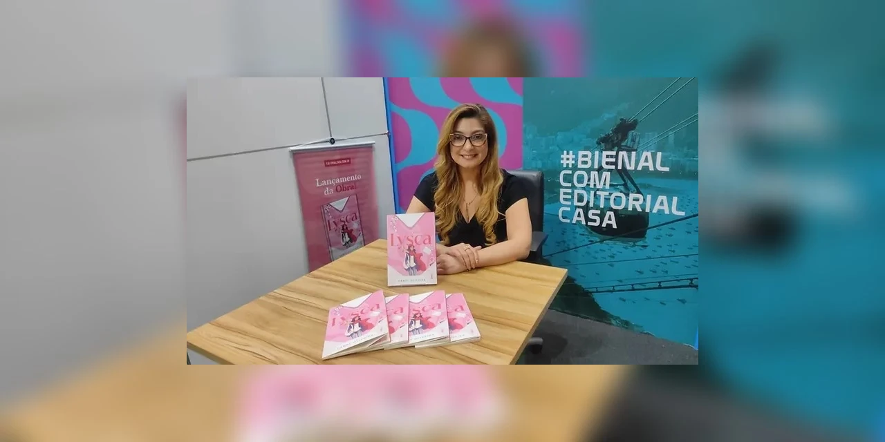 Escritora da região lança obra na Bienal do Livro no Rio de Janeiro