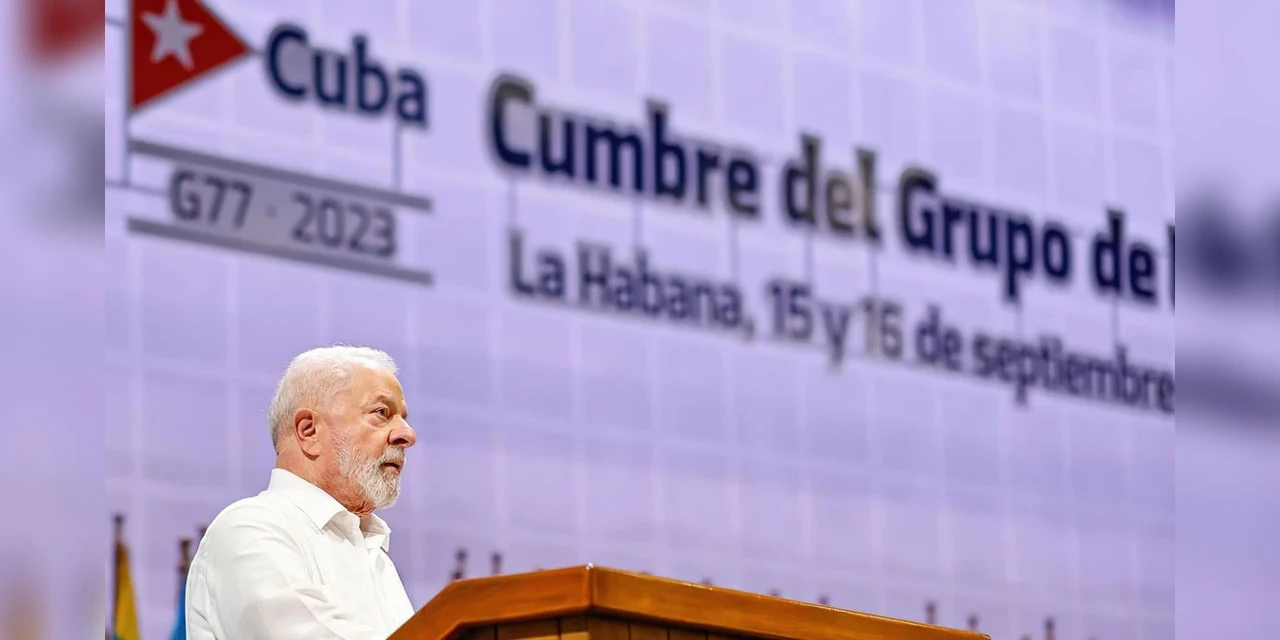 Em Cuba, Lula critica modelo de negócios de empresas de tecnologia