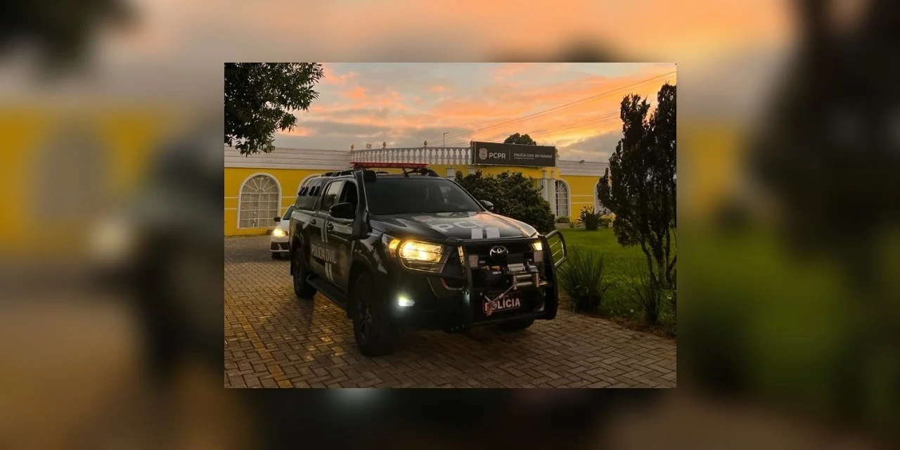 Homem é preso após descumprir medida protetiva, perseguir e tentar furtar ex-namorada em Carambeí