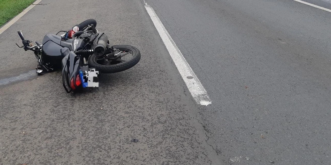 Motociclista morre em acidente na BR-376 em PG