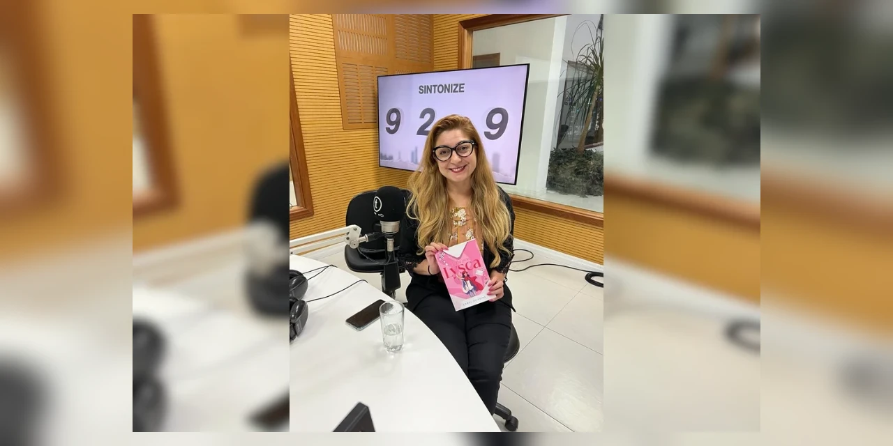 Carol Oliveira destaca que o livro 'Cartas para Lysca' será lançado em breve no Shopping Palladium em PG