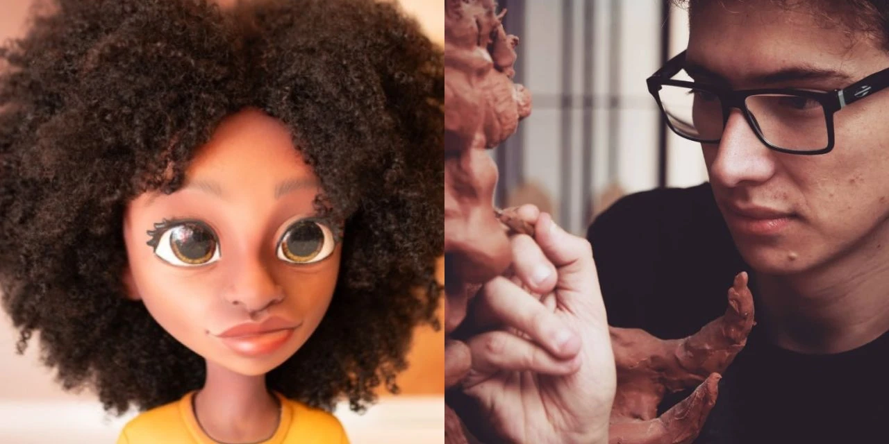 Artista ponta-grossense integra campanha da Disney e Seda para exaltar os cabelos das crianças negras