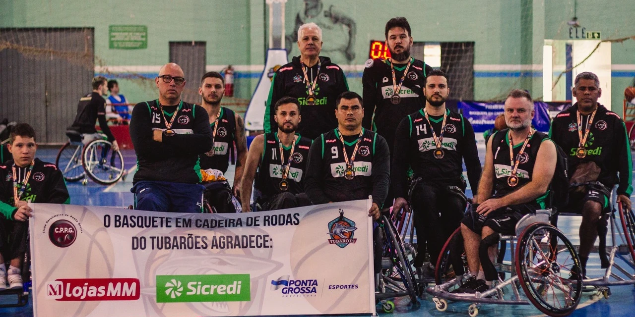 Tubarões disputa as finais do paranaense de Basquete em Cadeira de Rodas