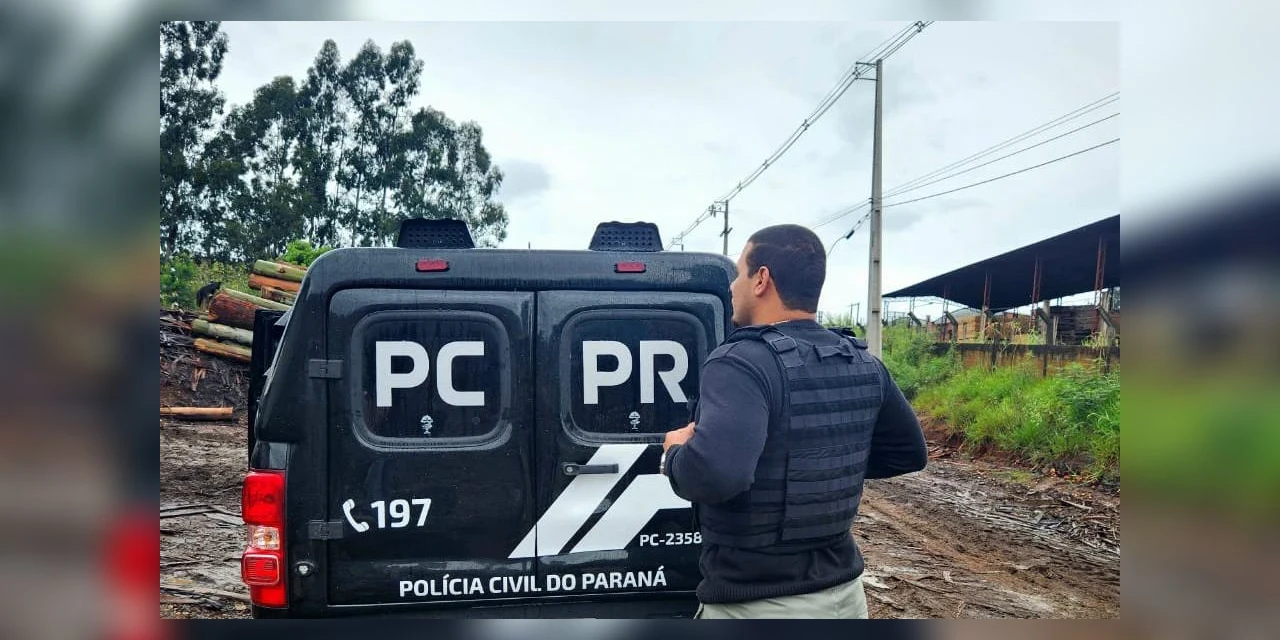 PCPR cumpre mandado de internação contra suspeito de atear fogo na própria casa nos Campos Gerais