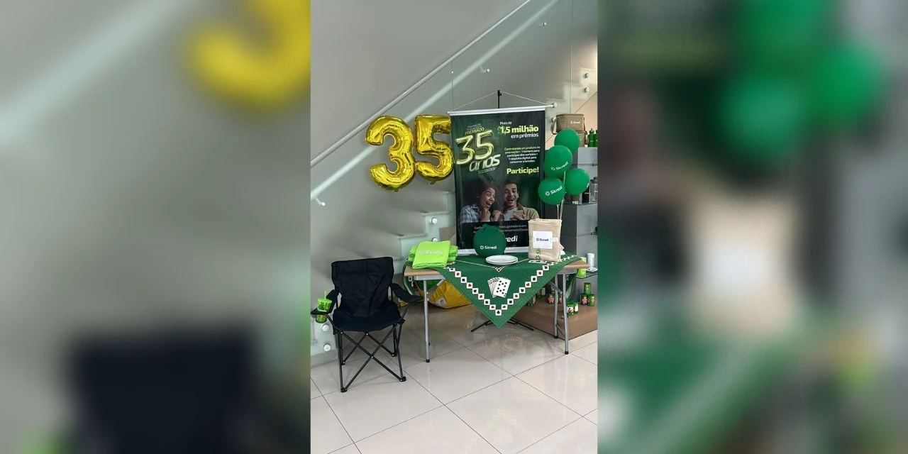 Sicredi Campos Gerais e Grande Curitiba PR/SP vai distribuir R$1,5 milhão em prêmios na campanha promocional de 35 anos