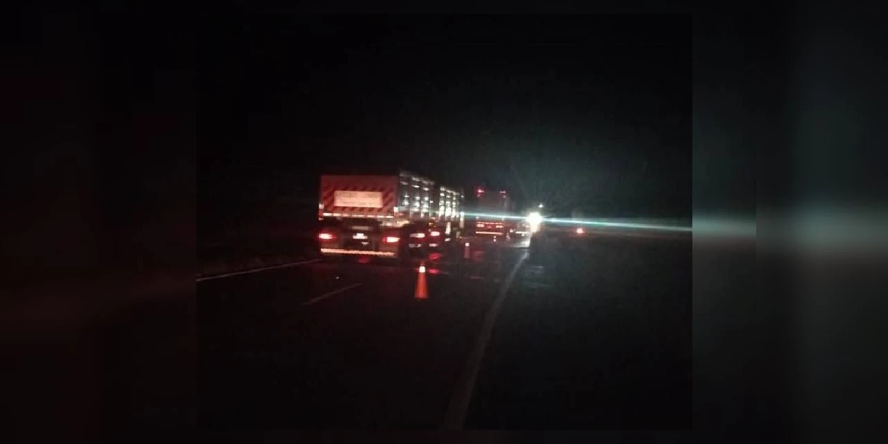 Caminhão que transportava óleo vegetal tem princípio de incêndio na BR-376