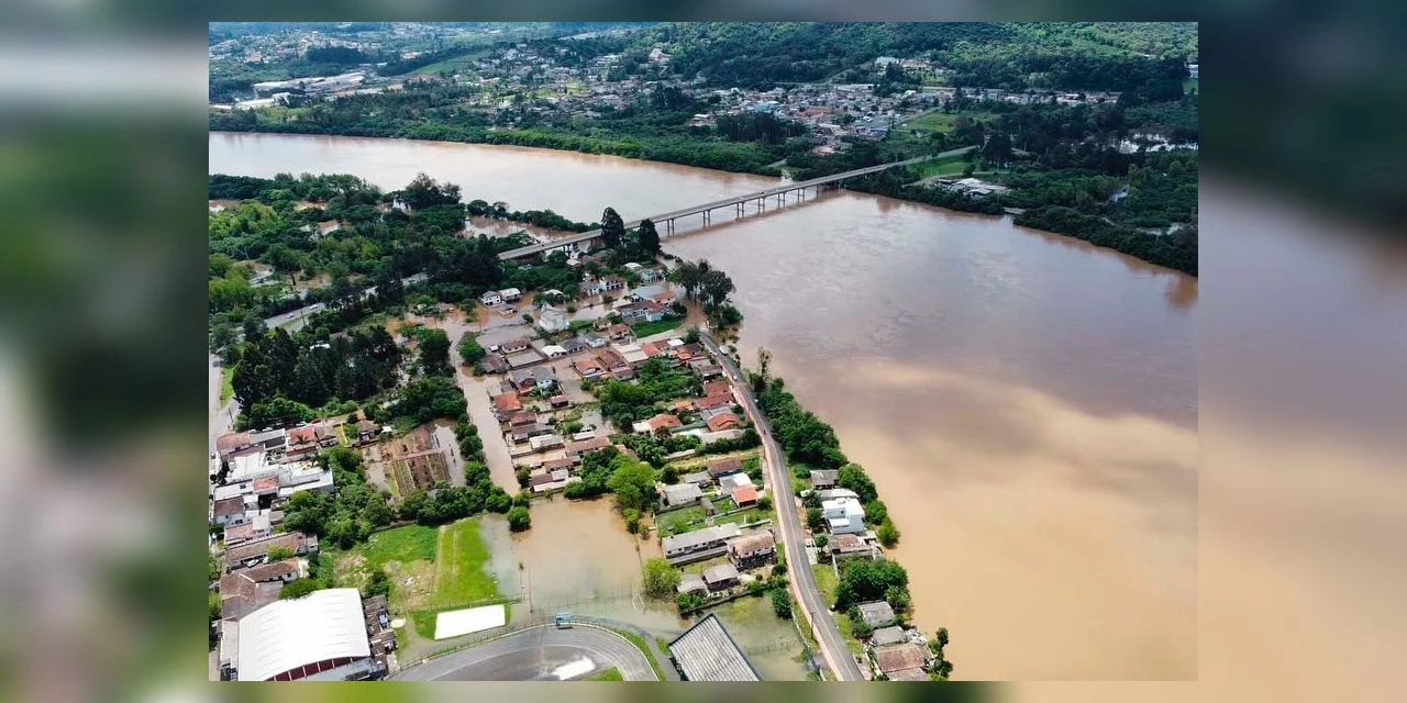 Nível dos rios baixa em União da Vitória, Rio Negro e São Mateus do Sul