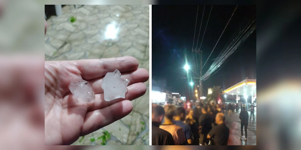 Mais de 1,4 mil casas foram afetadas pelo temporal em PG, afirma Corpo de Bombeiros