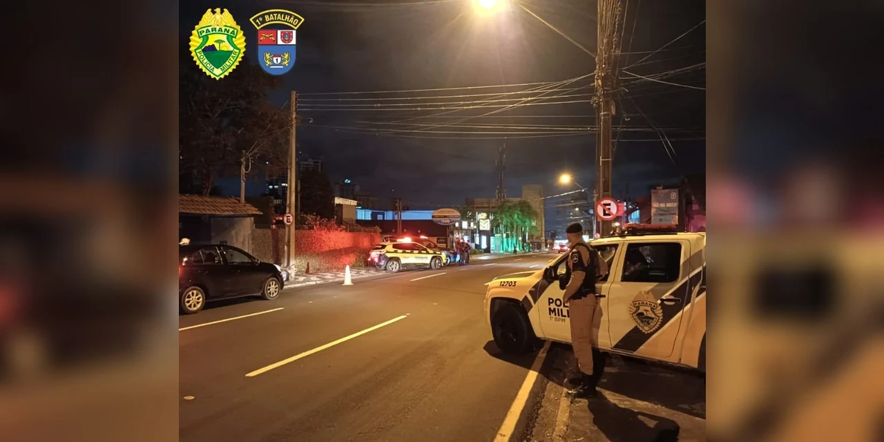 Operação de ação integrada mantém reforço à segurança em Ponta Grossa