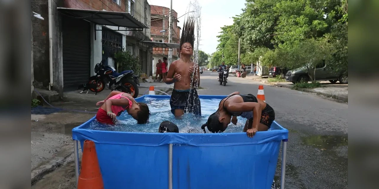 Rio de Janeiro tem calor recorde e sensação térmica beira os 60°C nesta sexta