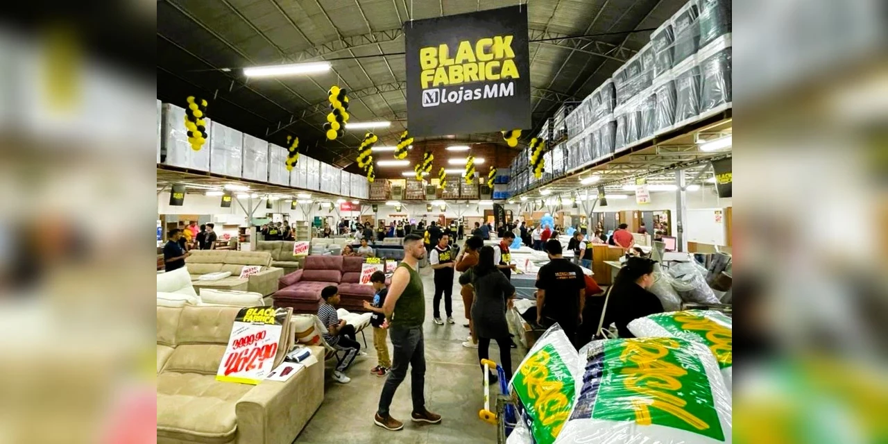 Black da Fábrica da Lojas MM acontece neste sábado (18) e domingo (19) com promoções inéditas